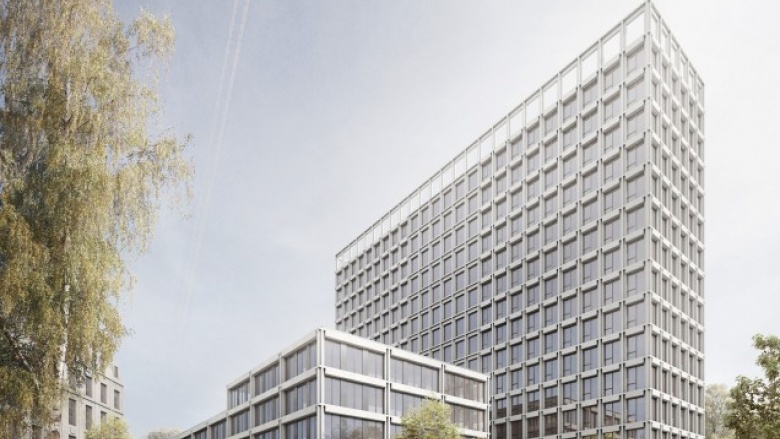 Außenansicht des Siegerbeitrags im Architektenwettbewerb zum BürgerRatHaus. Foto: agn Niederberghaus & Partner GmbH Außenansicht des Siegerbeitrags im Architektenwettbewerb zum BürgerRatHaus. Foto: agn Niederberghaus & Partner GmbH