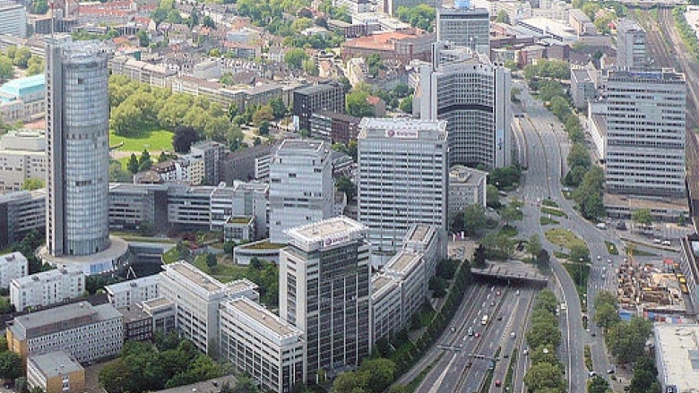 Rwe Zentrale Luftaufnahme
