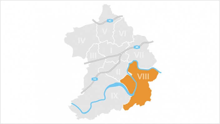 Bezirk VIII: Ruhrhalbinsel