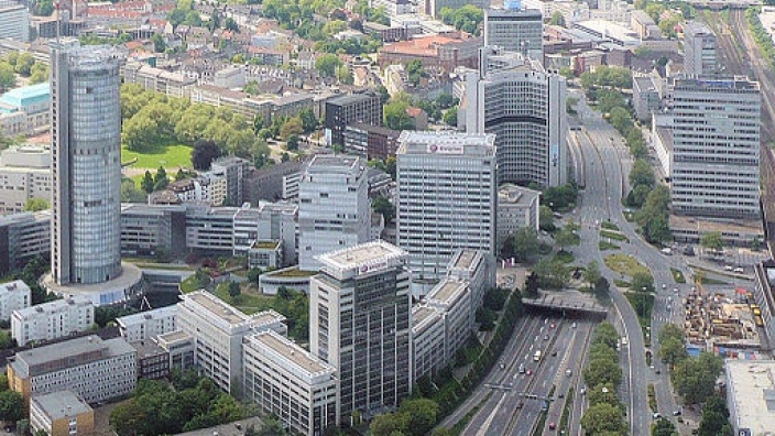 Rwe Zentrale Luftaufnahme